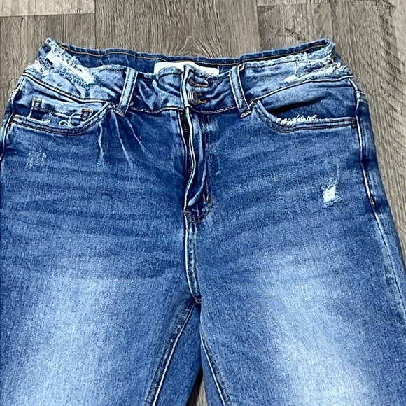 Buckle Bridge by Gly ultra high rise super flare jeans / size 28 - Picture 4 of 12